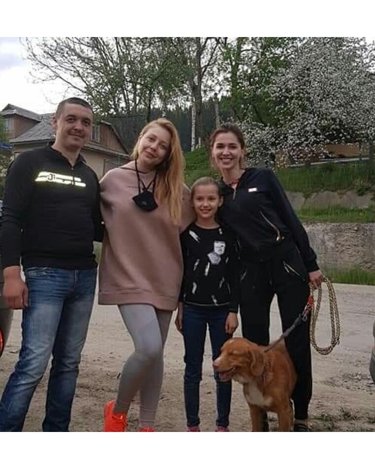 Родина на відпочинку у Форельхілі